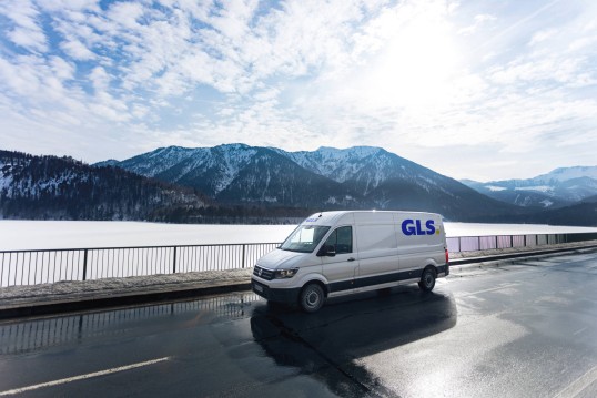 GLS van voor de bergen